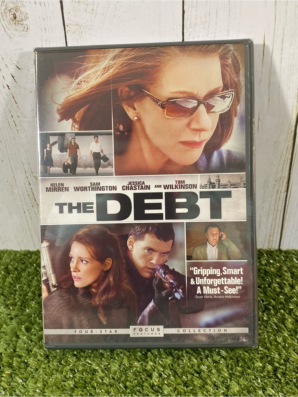The Debt: Agents Tracking War Criminals DVD Jessica Chastain, Helen Mirren New